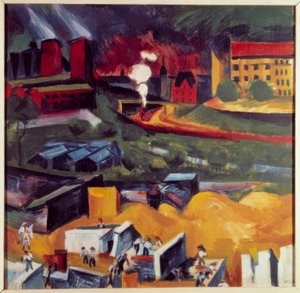 シュマルゲンドルフの眺め 作： Max Pechstein