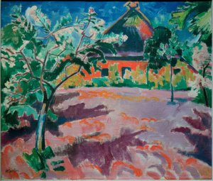 春の開花 II 作： Max Pechstein