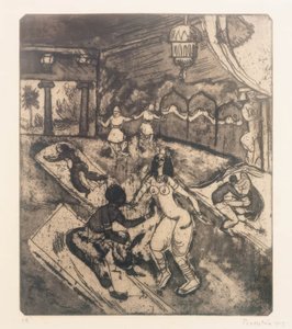 ロシアバレエ I 作： Max Pechstein