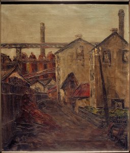 製錬所のある労働者の居住地 作： Max Schewe
