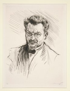 自画像 作： Max Slevogt