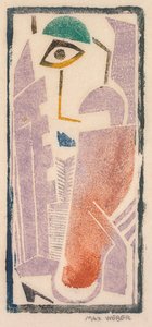 肖像画 作： Max Weber