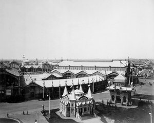 全体図、全ロシア展覧会、ニジニノヴゴロド、ロシア、1896年。