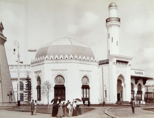 ノーベルカンパニーのパノラマ、全ロシア展覧会、ニジニノヴゴロド、ロシア、1896年。