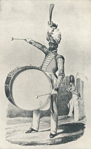 グレナディアガード、ドラマー1829、1829 1909 作： Maxim Gauci