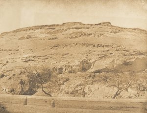 リコポリスの古代ネクロポリス、シャウト、1849-50年。 作： Maxime Du Camp