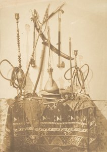 1849年12月から1850年1月までのKaireのArmes et ustensiles。 作： Maxime Du Camp
