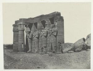 グルナ、オシマンディアスの墓のパースタイル 西ラメセウム、テーベ、184951。