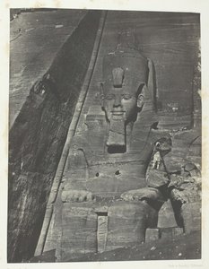 Ibsamboul, Oriental Colossus Of The Great Spéos Of Phrè, Nubia, 184951, 1852年に印刷されたもの。