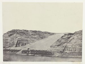 イプサンブール、ヌービー、アルバム「エジプト、ヌービー、パレスチナ、シリア」より101版（1852年）