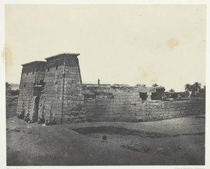 カルナック、コンの神殿、テーベ、184951年、1852年印刷。
