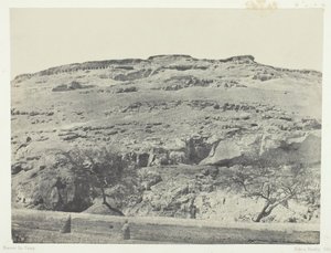 上エジプトの古代リコポリスのネクロポリス、184951年、1852年印刷。 作： Maxime Du Camp