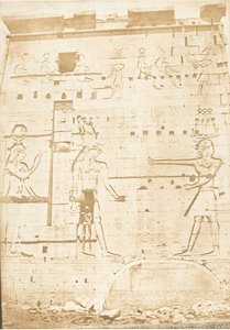 1850 年 4 月 13 日、フィラエのイシス神殿の第 2 パイロン。