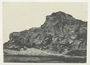 第二のカタラクト、ヌビアのドゲベル・アブシール、184951年、印刷は1852年。 作： Maxime Du Camp