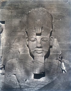 ラメセス2世の巨大な像、1852年