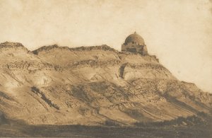 シディ・アンバレクの墓、ガララ、1850年。 作： Maxime Du Camp