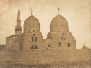 スルタン・エル・グーリの墓（カイレ島）、1849年12月～1850年1月。 作： Maxime Du Camp