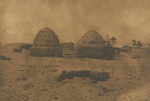 Herment のイスラム教徒の墓、1849-50 年。 作： Maxime Du Camp