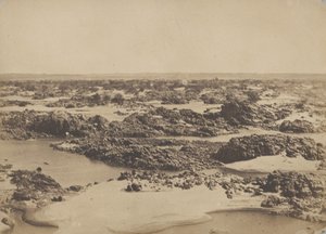 [エジプトの景色」1849-51年 作： Maxime Du Camp