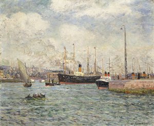 ルポールデュアーブル、1905 作： Maxime Emile Louis Maufra