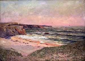 ポートブランの砂丘 作： Maxime Emile Louis Maufra