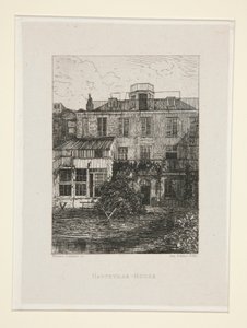 Hauteville-House、pl。 スイートから 2 ヴィクトル・ユーゴー (Victor Hugo) で。 作： Maxime Lalanne