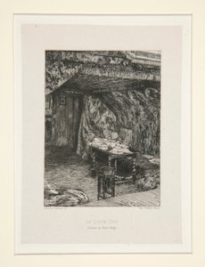 Le look out, Cabinet de Victor Hugo (The Look-Out, the Office of Victor Hugo), pl. スイート シェ ヴィクトル ユーゴー (Victor Hugo) から 9 作： Maxime Lalanne