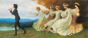 古い歌、1905年。 作： Maximilian Lenz
