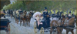 プラーターの中を歩く 作： Maximilian Lenz