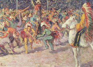 バッファロービル 作： Maximilien Luce