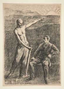 ペカール大佐へのオマージュ 作： Maximilien Luce