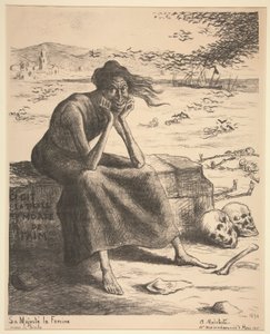 女王陛下の飢饉 作： Maximilien Luce