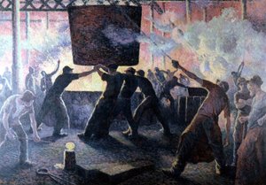 The Foundry by Maximilian 作： Maximilien Luce