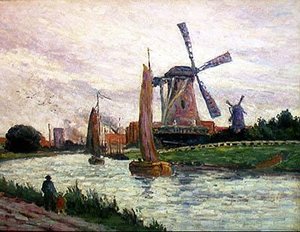 風車 作： Maximilien Luce