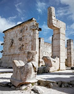 戦士の神殿の入り口（750～1200年