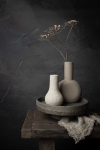 ドライフラワーの静物 作： 