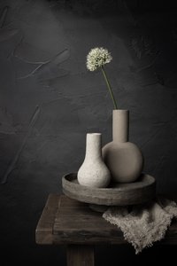 静かな花と花瓶 作： 