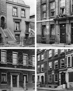 有名な男性のロンドンの4つの家、ロンドン、1926-1927。 作： McLeish