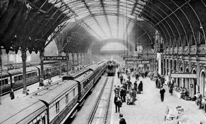 パディントン駅、ロンドン、1926-1927。