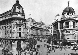 1926-1927年にロンドンのオルドウィッチクレセントの西側の入り口
