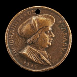 ジャン・ド・タラル、1550年没、1517年、1518年にフルヴィエールのカノン。 作： Medallist of 1518