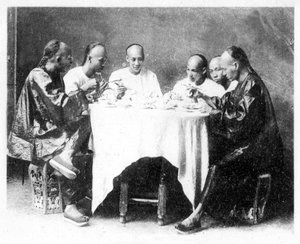ディナータイム、中国、香港、1900年代 作： Mee Cheung