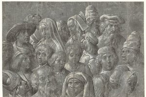 男性、女性、子供の頭の研究 作： Meester van de Dood