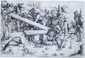 十字架の担ぎ 作： Meester van het Amsterdamse Kabinet