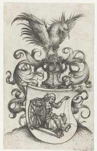 絡みつく老婆の紋章 作： Meester van het Amsterdamse Kabinet