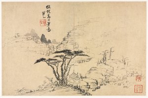 オールドマスターズ以降のさまざまなスタイルの風景 作： Mei Qing