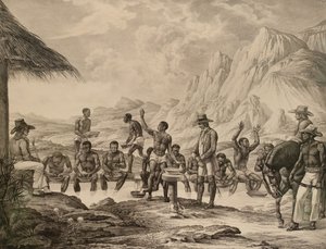 ダイヤモンドの洗濯、Curralinho、1823-1831。