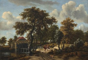 ザ・トラベラーズ、166[2]。 作： Meindert Hobbema