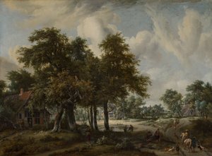  作： Meindert Hobbema