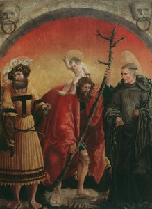 地獄 アチャティウス、クリストファー、レオンハルト 作： Meister der Crispinuslegende
